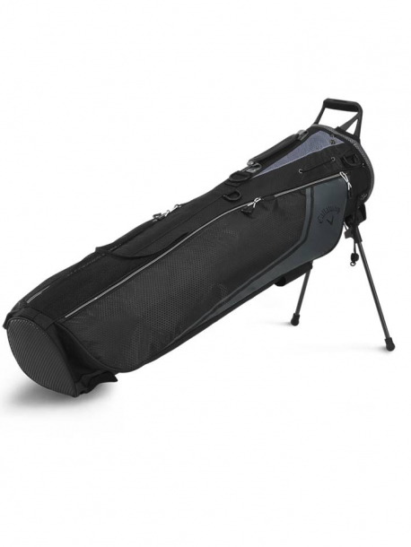 Callaway Carry+ Double Strap Pencil Standbag - Black/Charcoal i gruppen Golfbagar / Pencilbagar hos Golfhandelen Strmstad AB (5120059)