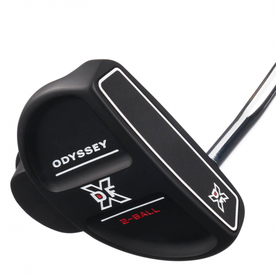 Odyssey DFX 2-Ball Putter RH (Hger) i gruppen Golfklubbor / Putter hos Golfhandelen Strmstad AB (73011S330)