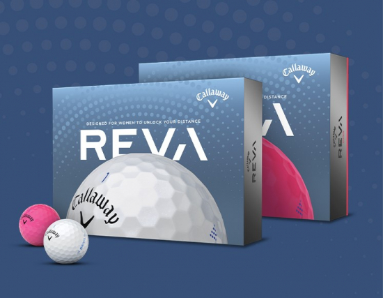 Callaway Reva 2023 - 3 Dussin i gruppen Golfbollar / Nya Golfbollar hos Golfhandelen Strmstad AB (Reva2023-3DS)