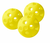 Golfgear Practice ball airflow yellow 6-pack
