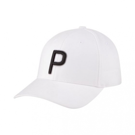 PUMA WOMEN'S P CAP ADJUSTABLE - WHITE i gruppen Golfklder / Kepsar hos Golfhandelen Strmstad AB (023234-003)