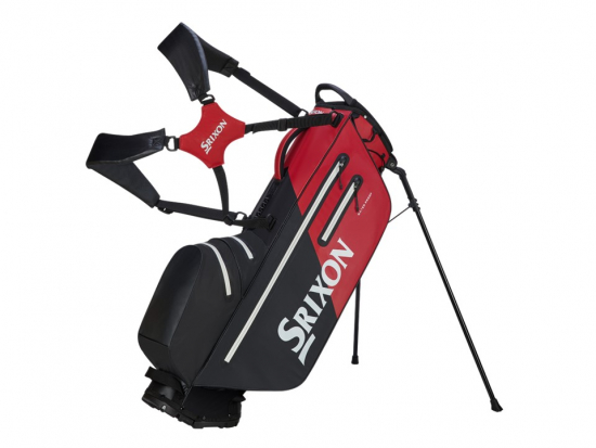 Srixon Waterproof Standbag 2022 - Red/Black i gruppen Golfbagar / Brbagar hos Golfhandelen Strmstad AB (12122574)