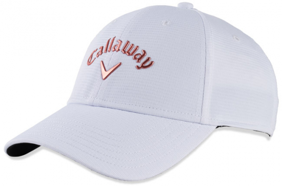 Callaway Womens Liquid Metal Cap - White/Rose Gold i gruppen Golfklder / Kepsar hos Golfhandelen Strmstad AB (5222118)