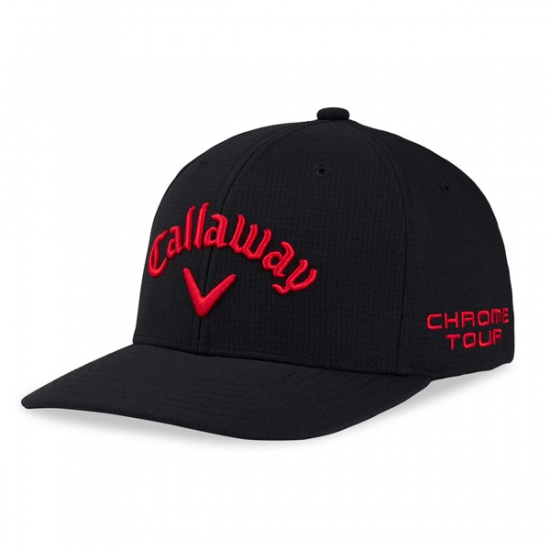 Callaway Tour Authentic Performance Pro Adjustable Cap - Black/Fire Red i gruppen Golfklder / Kepsar hos Golfhandelen Strmstad AB (5224199)
