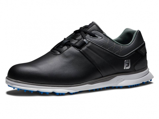 Footjoy Mens Pro SL Wide - Black/Charcoal i gruppen Golfskor / Golfskor Herr hos Golfhandelen Strmstad AB (53077)