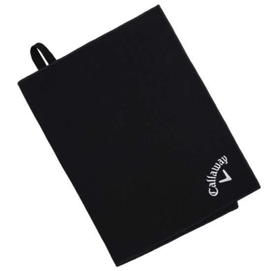 Callaway Players Microfiber Towel - Black i gruppen Tillbehr  / Handdukar hos Golfhandelen Strmstad AB (5417005)