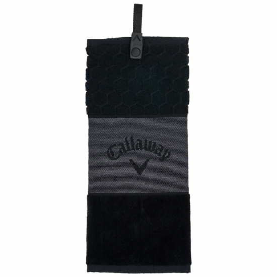 Callaway Trifold Towel 2023 - Black i gruppen Tillbehr  / Handdukar hos Golfhandelen Strmstad AB (5423004)
