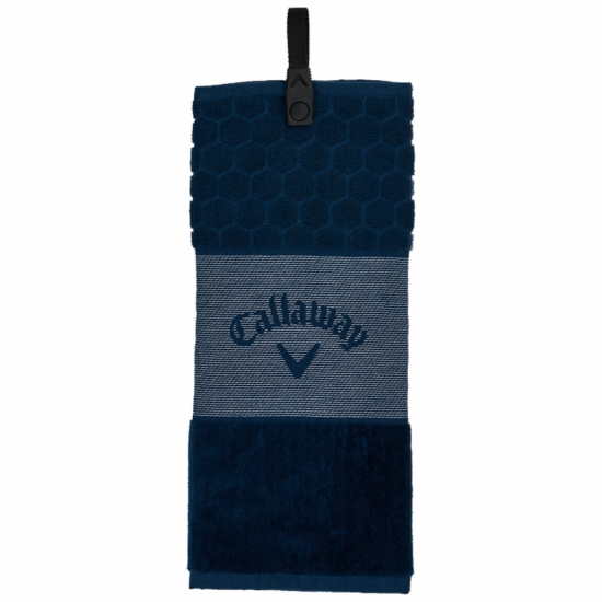 Callaway Trifold Towel 2023 - Navy i gruppen Tillbehr  / Handdukar hos Golfhandelen Strmstad AB (5423007)