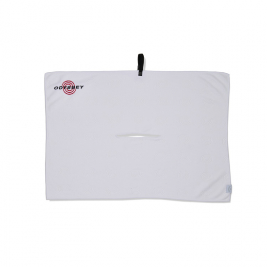 Callaway Odyssey Microfiber Towel 2023 - White i gruppen Tillbehr  / Handdukar hos Golfhandelen Strmstad AB (5423010)