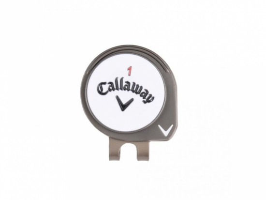 Callaway Ball Marker with Hat Clip 2023 - Gunmetal i gruppen Tillbehr  / Tillbehr hos Golfhandelen Strmstad AB (5923010)