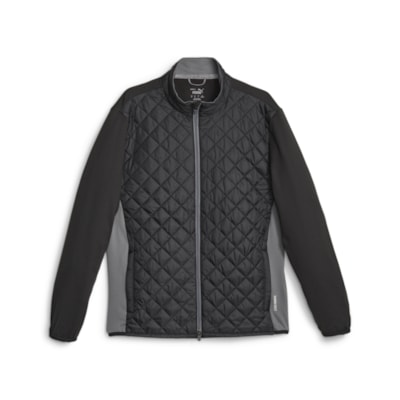Puma Mens Frost Quilted Jacket - Black/Slate Grey i gruppen Golfklder / Golfklder Herr / Jackor/Vstar hos Golfhandelen Strmstad AB (621522-001)