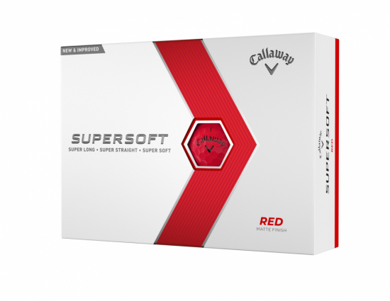 Callaway Supersoft 2023 - Red i gruppen Golfbollar / Nya Golfbollar hos Golfhandelen Strmstad AB (642826012)