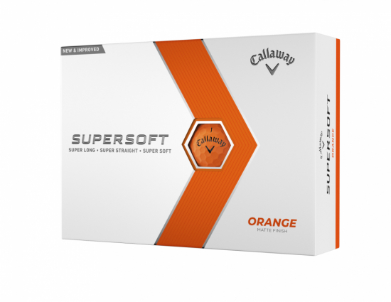 Callaway Supersoft 2023 - Orange i gruppen Golfbollar / Nya Golfbollar hos Golfhandelen Strmstad AB (642836012)