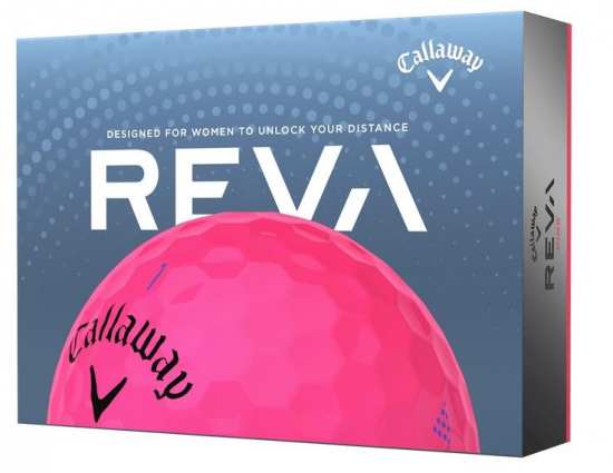 Callaway Reva 2023 - Pink i gruppen Golfbollar / Nya Golfbollar hos Golfhandelen Strmstad AB (642996012)