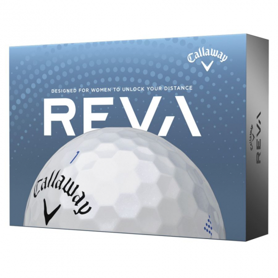 Callaway Reva 2023 - Pearl White i gruppen Golfbollar / Nya Golfbollar hos Golfhandelen Strmstad AB (643006012)
