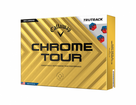Callaway Chrome Tour 2024 TruTrack - White i gruppen Golfbollar / Nya Golfbollar hos Golfhandelen Strmstad AB (6432061122063)