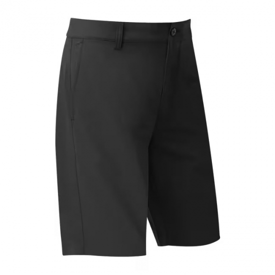 Footjoy Mens FJ Par Golf Shorts - Black i gruppen Golfklder / Golfklder Herr / Shorts hos Golfhandelen Strmstad AB (80165)