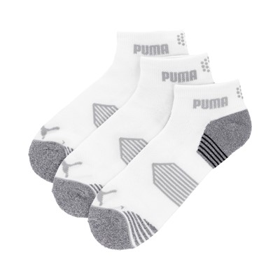 Puma Essential 1/4 Cut Socks 3-Pack - White i gruppen Golfklder / Strumpor/Blten hos Golfhandelen Strmstad AB (858562-001)