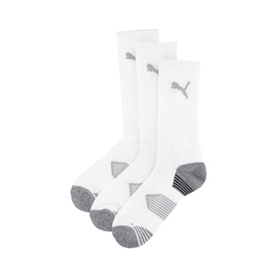 Puma Essential Crew Cut Socks 3-Pack - White i gruppen Golfklder / Strumpor/Blten hos Golfhandelen Strmstad AB (858563-001)