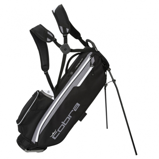 Cobra Ultralight Pro Stand Bag - Black/White i gruppen Golfbagar / Brbagar hos Golfhandelen Strmstad AB (909526-08)