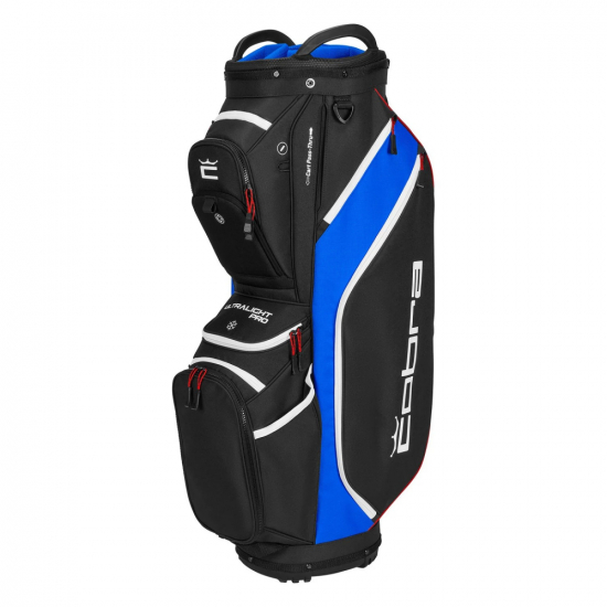 Cobra Ultralight Pro Cartbag - Black/Electric Blue i gruppen Golfbagar / Vagnbagar hos Golfhandelen Strmstad AB (909528-011)