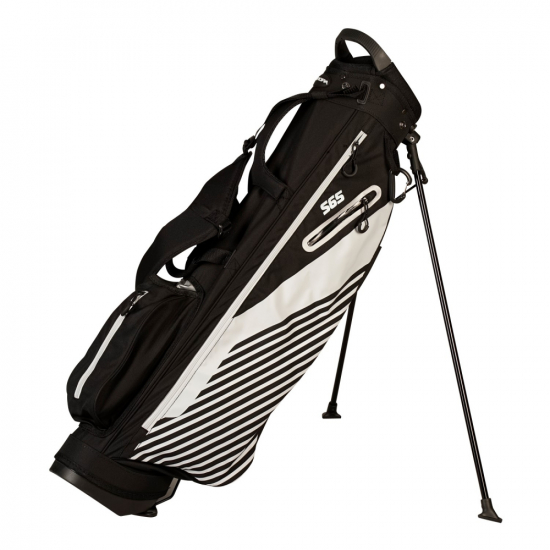 Europa S65 Standbag - Black/Silver i gruppen Golfbagar / Pencilbagar hos Golfhandelen Strmstad AB (BG6S11)