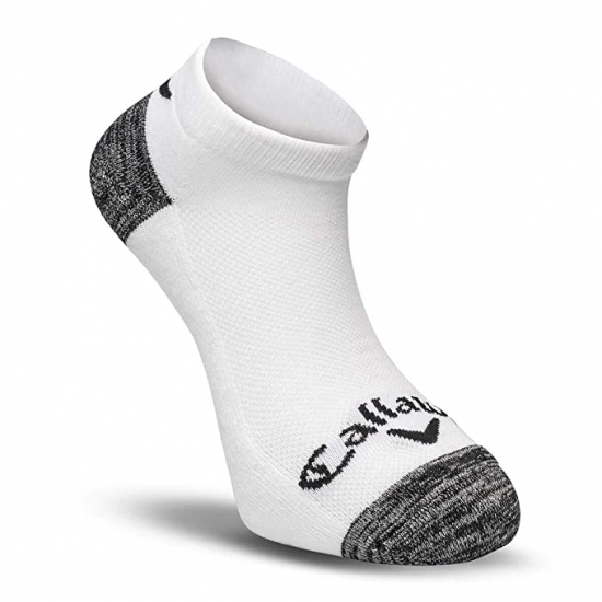 Callaway Mens Ultra Comfortable Sport Low Socks 3-Pack - White i gruppen Golfklder / Strumpor/Blten hos Golfhandelen Strmstad AB (CA5619015)