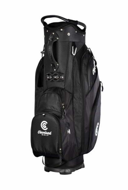 CLEVELAND FRIDAY CART BAG 2020 - BLACK i gruppen Golfbagar / Vagnbagar hos Golfhandelen Strömstad AB (CLG_FRIDAY_CART_BLK)