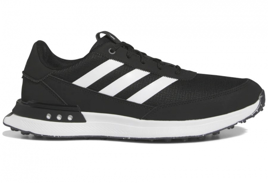 Adidas Mens S2G 24 Spikeless - Black/White/Iron Metallic i gruppen Golfskor / Golfskor Herr hos Golfhandelen Strmstad AB (IG8106)