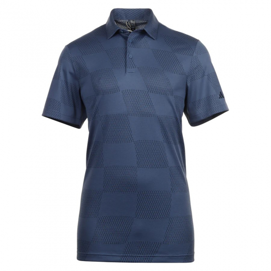 Adidas Mens Ultimate365 Textured Shirt - Preloved Ink i gruppen Golfklder / Golfklder Herr / Piktrjor hos Golfhandelen Strmstad AB (IQ2945)
