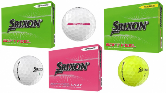 Srixon Soft Feel 2023 Logobollar i gruppen Golfbollar / Logobollar hos Golfhandelen Strmstad AB (LB-SF23)