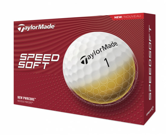 Taylormade 2024 SpeedSoft - White i gruppen Golfbollar / Nya Golfbollar hos Golfhandelen Strmstad AB (N2747001)