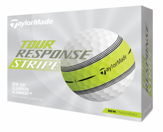 Taylormade Tour Response Stripe 2022 i gruppen Golfbollar / Nya Golfbollar hos Golfhandelen Strmstad AB (N7638601)
