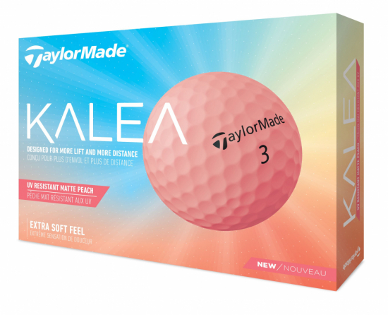 Taylormade Kalea 2022 - Peach i gruppen Golfbollar / Nya Golfbollar hos Golfhandelen Strmstad AB (N7641901)