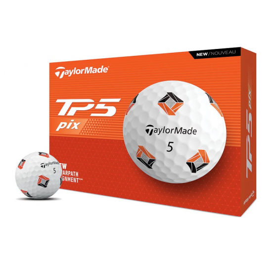 Taylormade TP5 2024 - Pix i gruppen Golfbollar / Nya Golfbollar hos Golfhandelen Strmstad AB (N7671001)