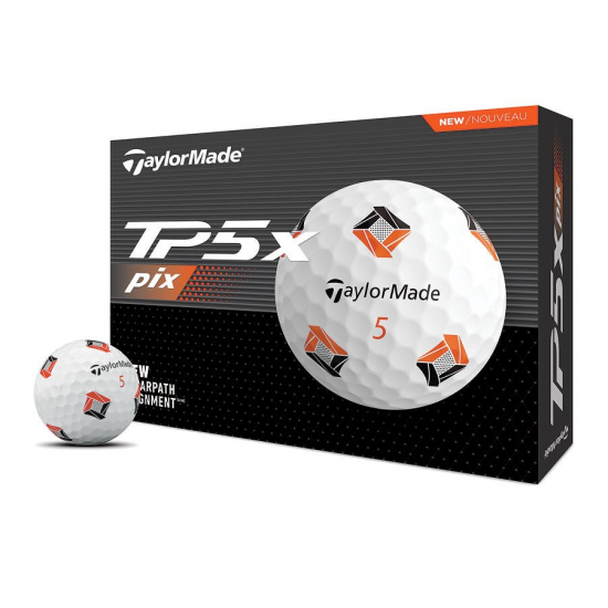 Taylormade TP5x 2024 - Pix i gruppen Golfbollar / Nya Golfbollar hos Golfhandelen Strmstad AB (N7673901)