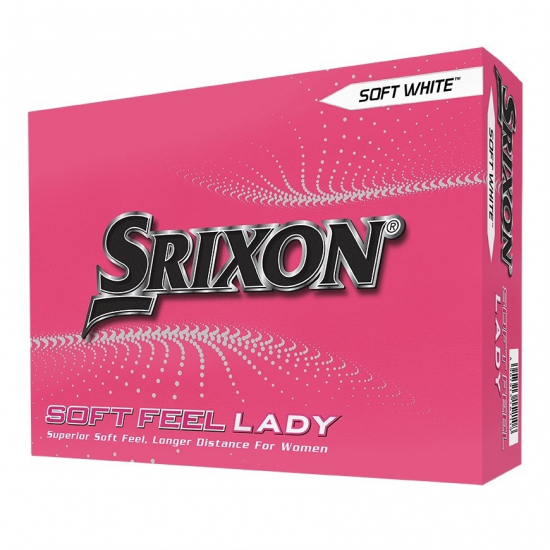 Srixon Soft Feel Lady 2023 - White i gruppen Golfbollar / Nya Golfbollar hos Golfhandelen Strmstad AB (SRX-SFL23W)