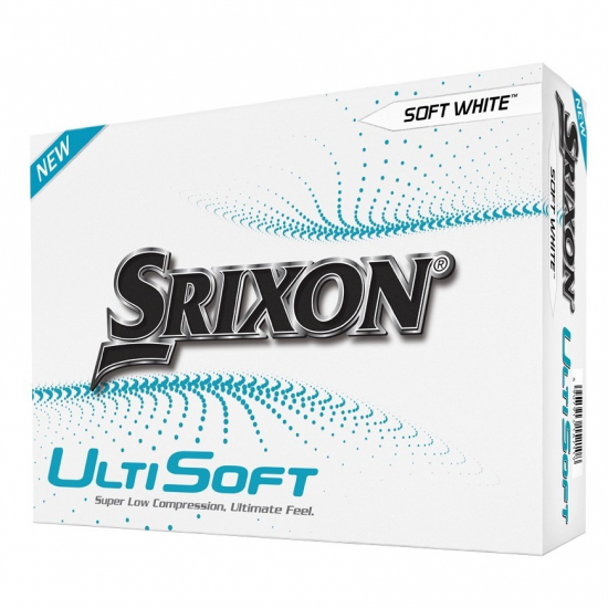Srixon UltiSoft 2023 - White i gruppen Golfbollar / Nya Golfbollar hos Golfhandelen Strmstad AB (SRX-US23)