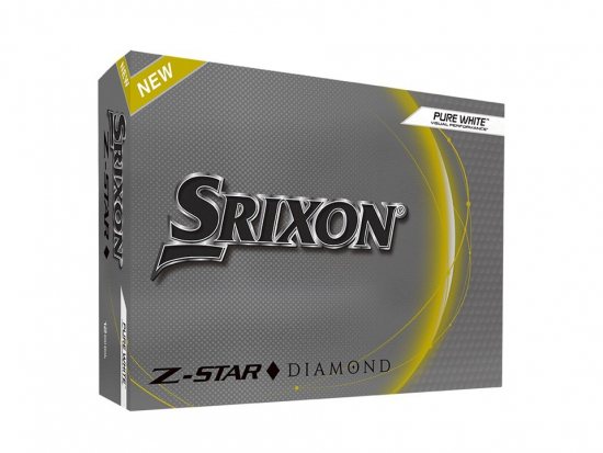 Srixon Z-Star Diamond 2023 - White i gruppen Golfbollar / Nya Golfbollar hos Golfhandelen Strmstad AB (SRX-ZSD23)