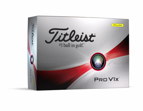 Titleist 2023 Pro V1x - Yellow (Förhandsbeställ idag. Inkommer till butik slutet februari 2023!) i gruppen Golfbollar / Nya Golfbollar hos Golfhandelen Strömstad AB (T2148S)