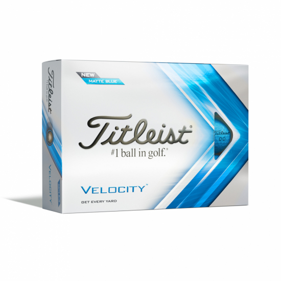 Titleist Velocity 2022 - Blue i gruppen Golfbollar / Nya Golfbollar hos Golfhandelen Strmstad AB (T8526S-M)