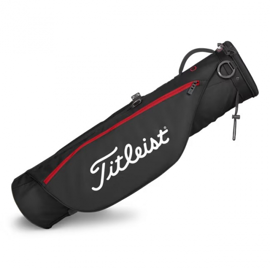 Titleist Carry Bag - Black/Black/Red i gruppen Golfbagar / Pencilbagar hos Golfhandelen Strmstad AB (TB23CY0-006)
