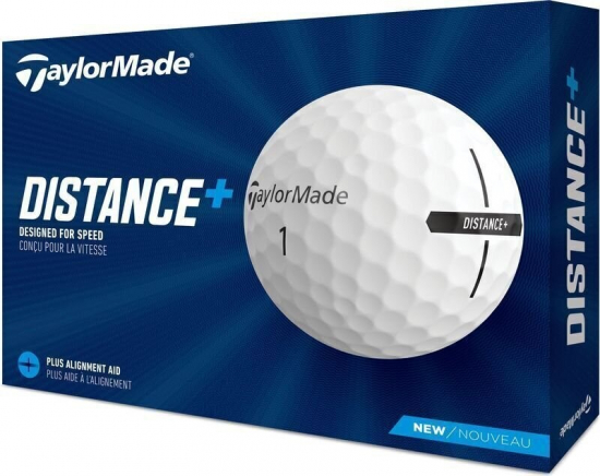 Taylormade Distance + 2021 - White i gruppen Golfbollar / Nya Golfbollar hos Golfhandelen Strmstad AB (TMDI21W)