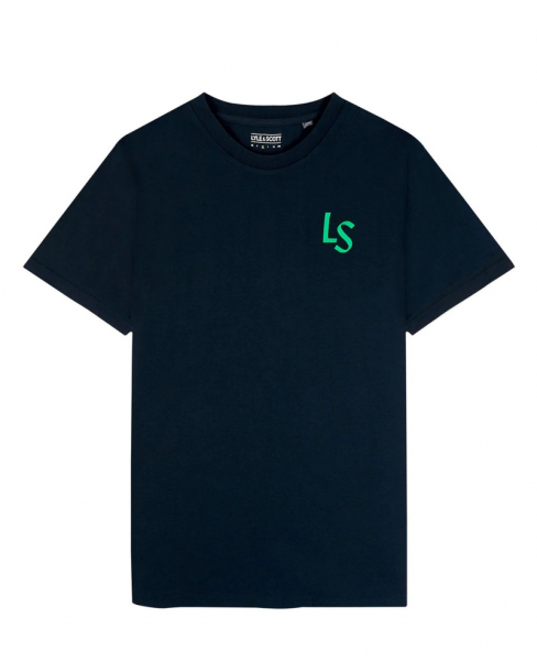 Lyle & Scott LS Logo T-Shirt - Dark Navy i gruppen Golfklder / Golfklder Herr / Piktrjor hos Golfhandelen Strmstad AB (TS2060G-Z271)