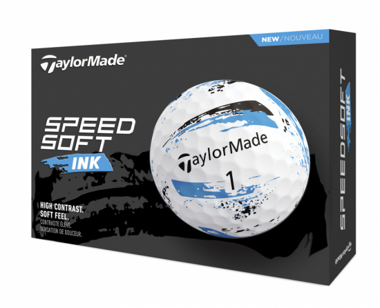 Taylormade 2024 SpeedSoft Ink - Blue i gruppen Golfbollar / Nya Golfbollar hos Golfhandelen Strmstad AB (V9914501)