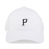 Puma Dad Hat Cap - White/Black
