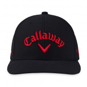 Callaway Tour Authentic Performance Pro Adjustable Cap - Black/Fire Red