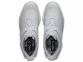 Footjoy Mens Pro SL Boa Wide - White/Grey