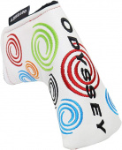 Odyssey Limited Edition Tour Swirl Leather Blade Putter Headcover - White
