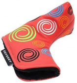 Odyssey Limited Edition Tour Swirl Leather Blade Putter Headcover - Red